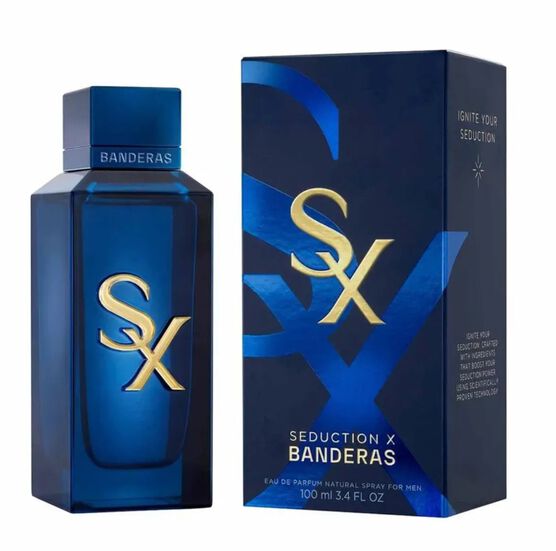 Perfume Antonio Banderas Seduction X Eau de Parfum Masculino